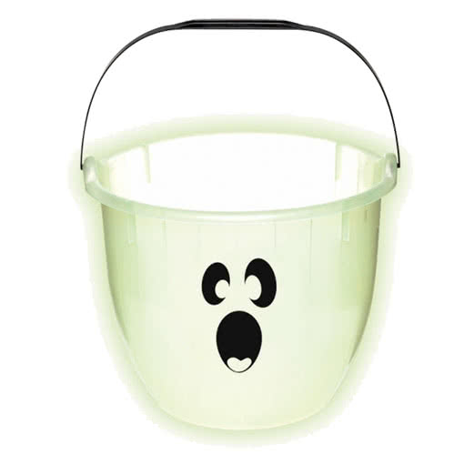 Leuchtender Halloween Eimer -Halloween Eimer-Trick or Treat Eimer