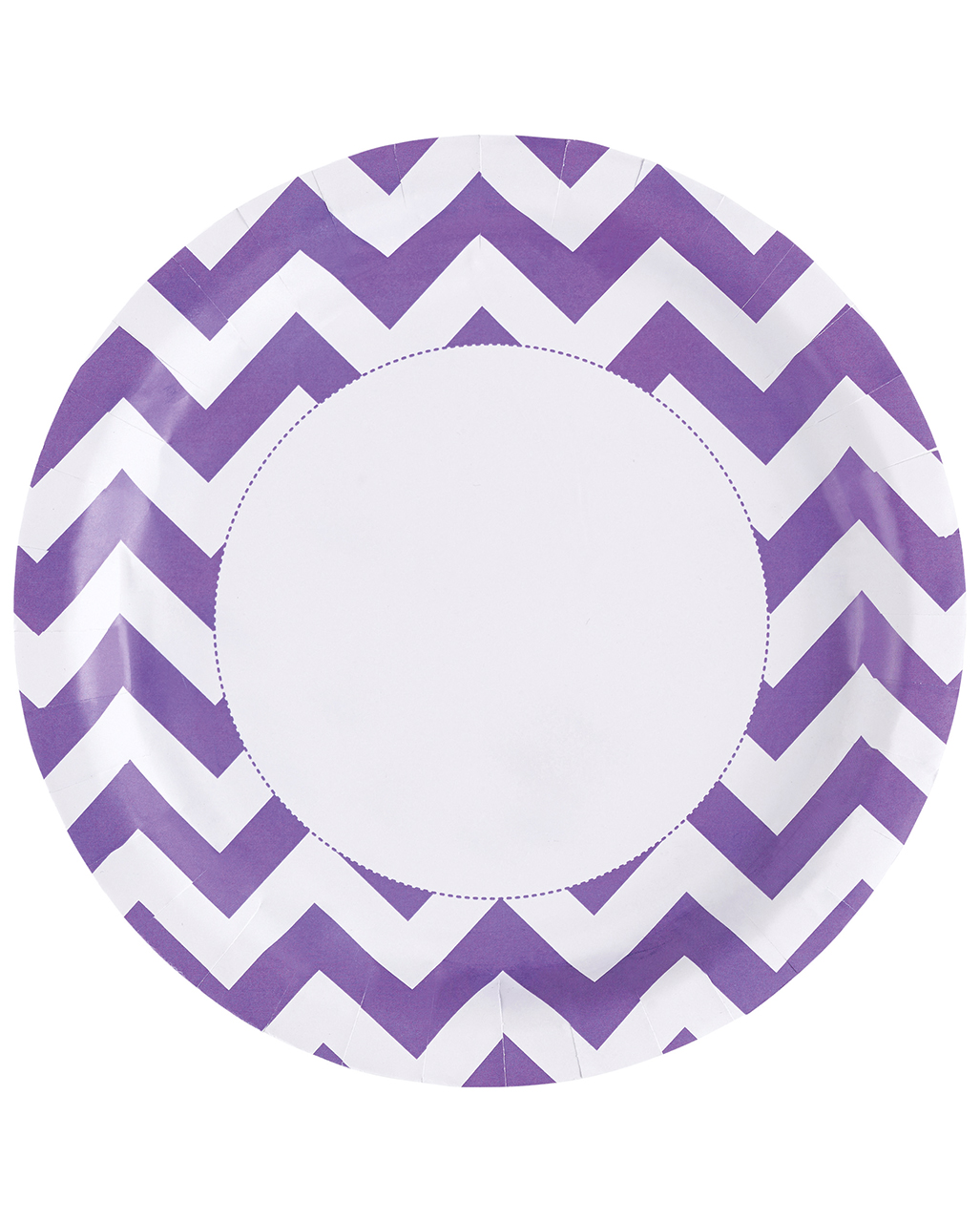 Lila Zick-Zack Pappteller 8 St. ✿ HIER kaufen