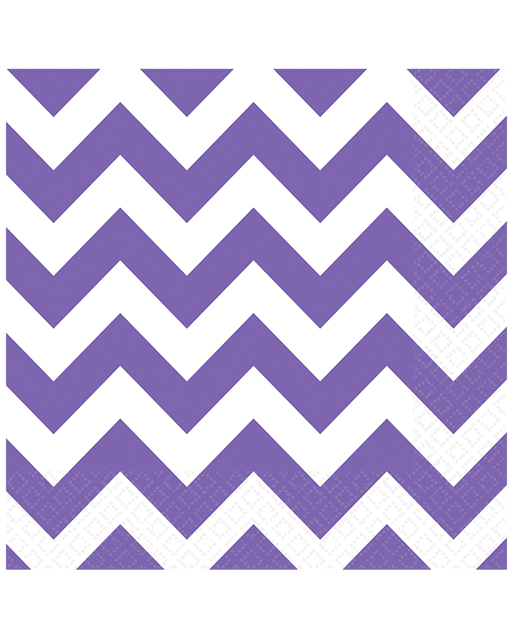Lila Zick-Zack Servietten 20 St. kaufen ✿