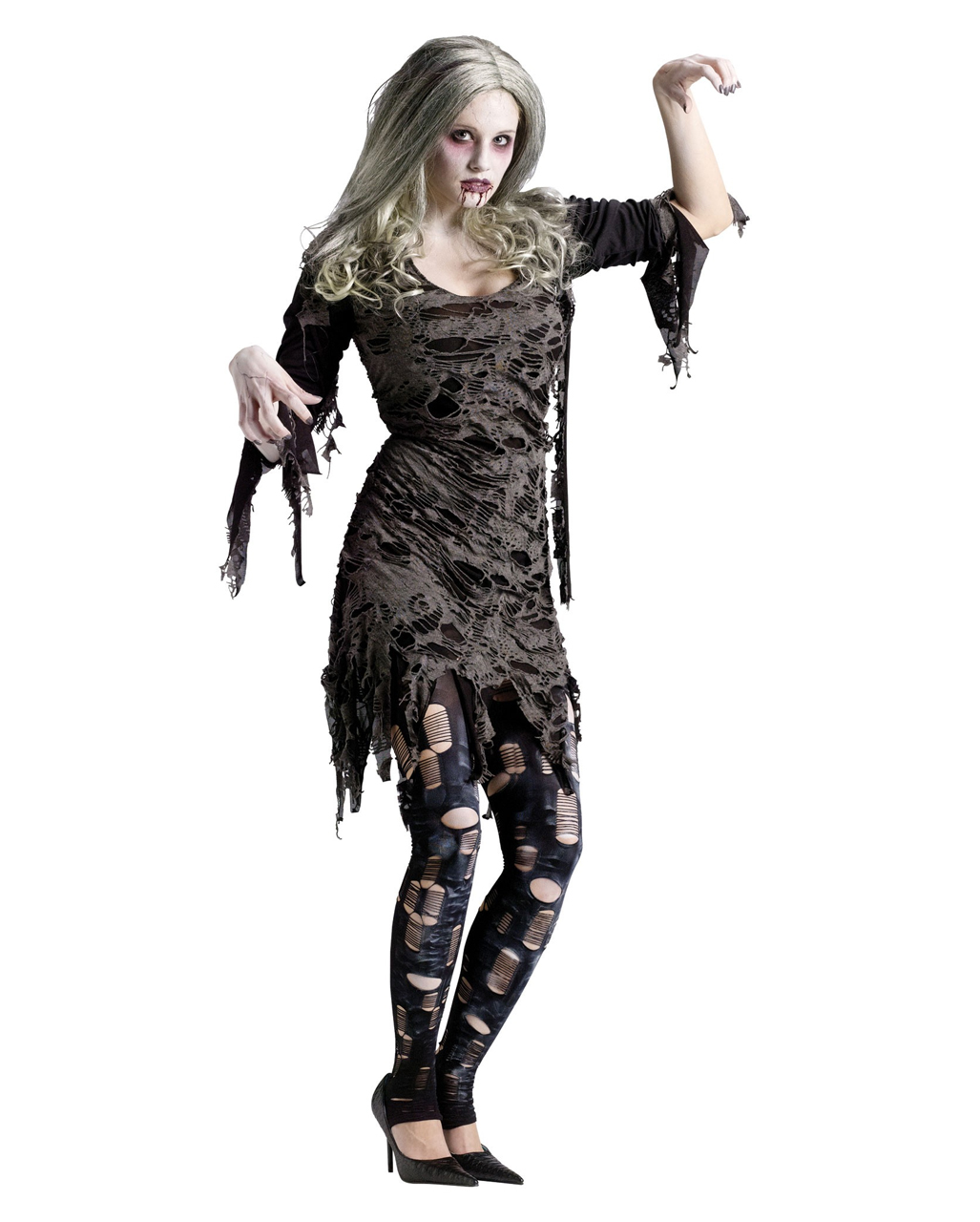 Living Dead Zombie Kostüm ML Zombie Kleid bestellen