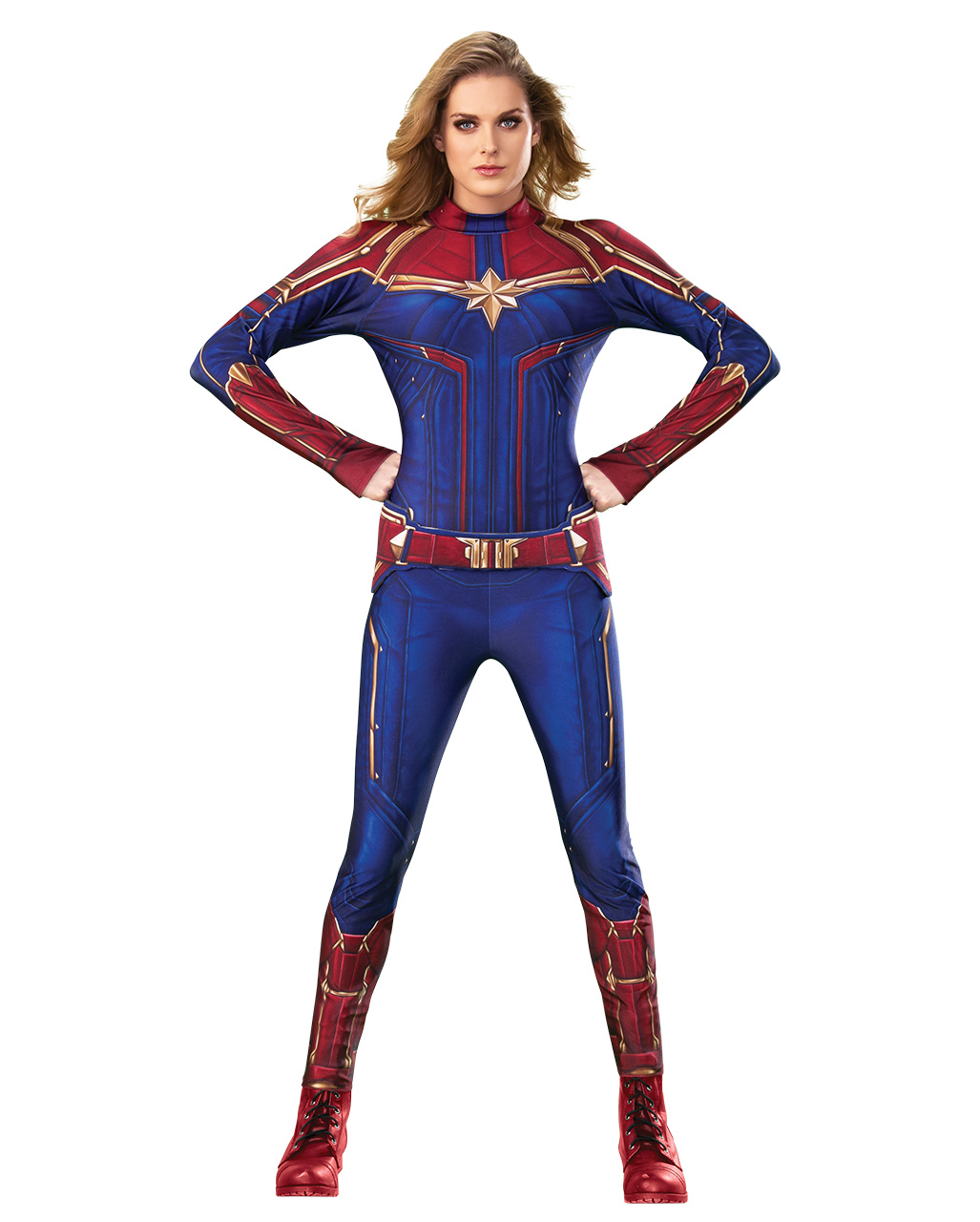 Captain Marvel Jumpsuit Kostüm Damen kaufen ✪ S