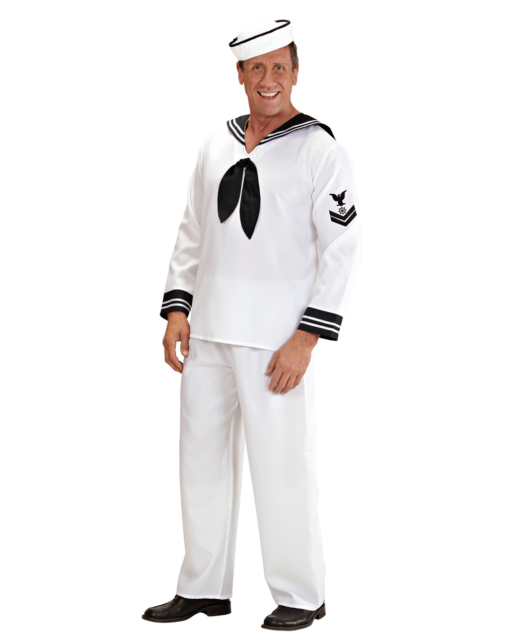 Matrosen Anzug 3 teilig XL für Fasching & Karneval