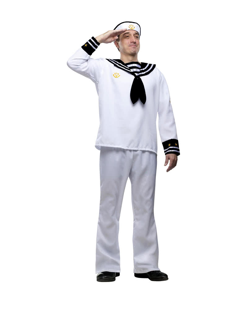 Matrosen Uniform für Männer um dich als Seemann zu verkleiden
