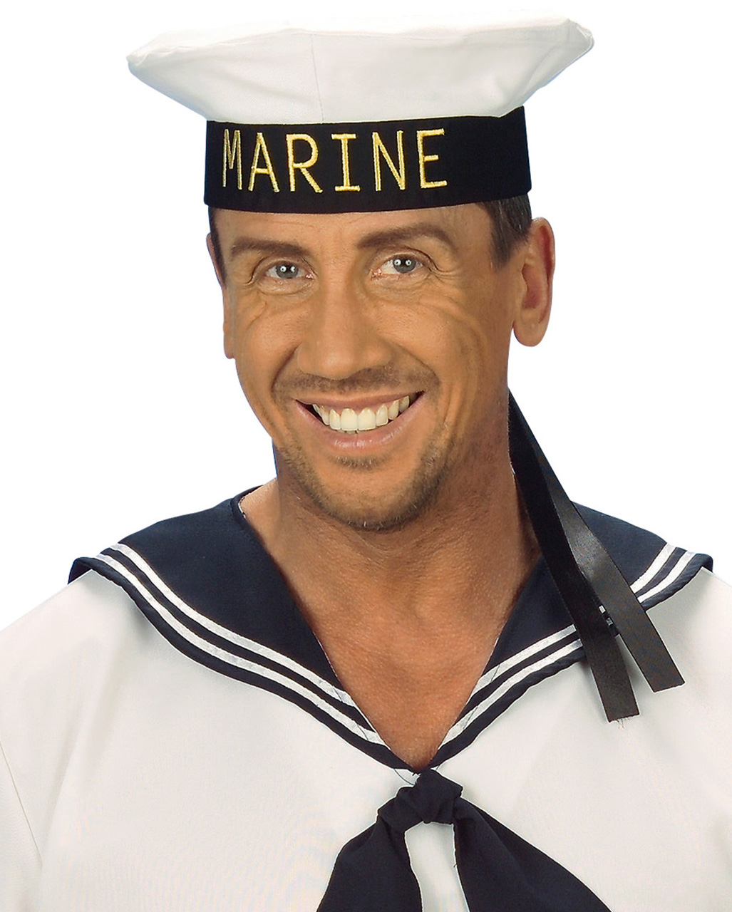 Seemanns Mütze mit Aufdruck Matrosenmütze