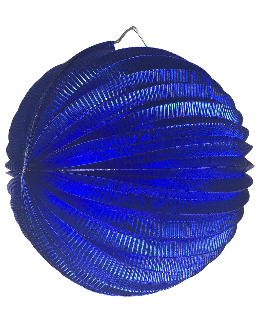 Metallic Ballon-Lampion blau 25 cm ❋