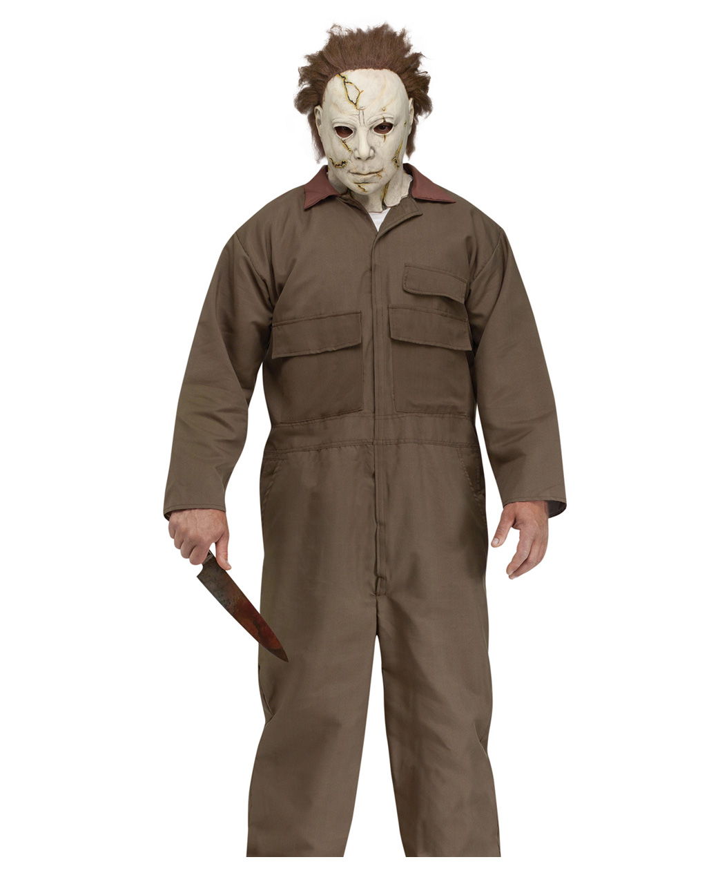 Michael Myers Kostüm mit Maske aus Halloween One Size