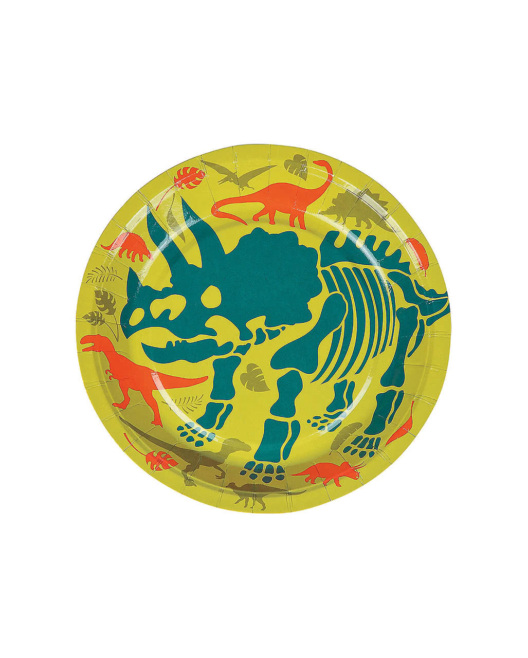 Mini Pappteller Dinosaurier Partyzubehör