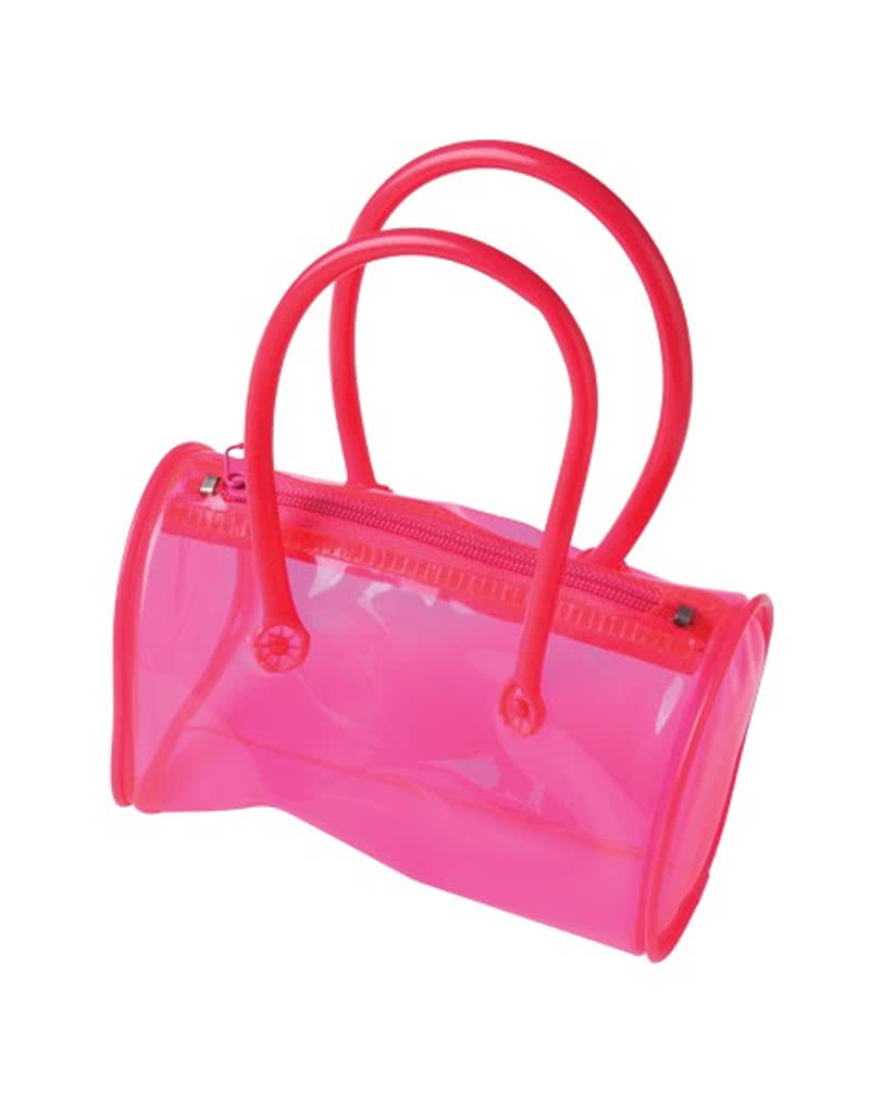 Mini Täschchen neonpink    Grelle Handtasche als Kostümaccessoire