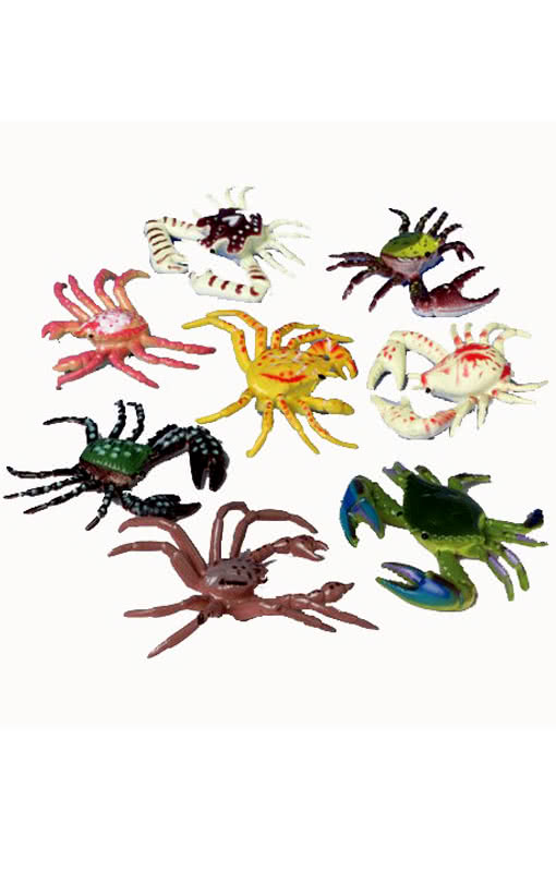 Minikrebse im 12er Set als Party Deko