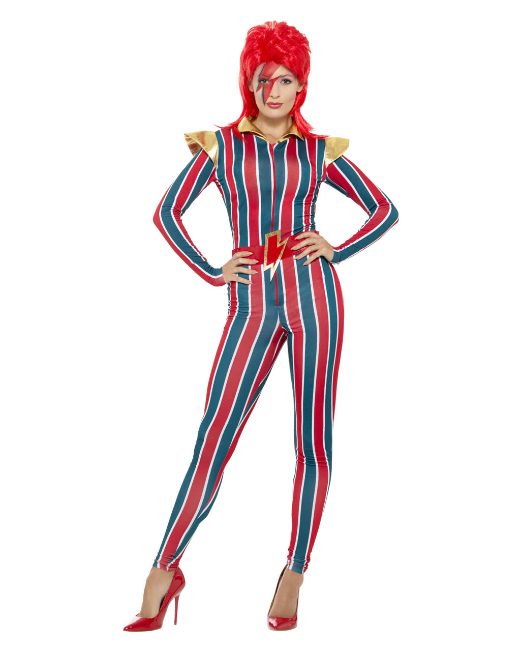 Miss Space Superstar Kostüm 80er Jahre Kostüm L