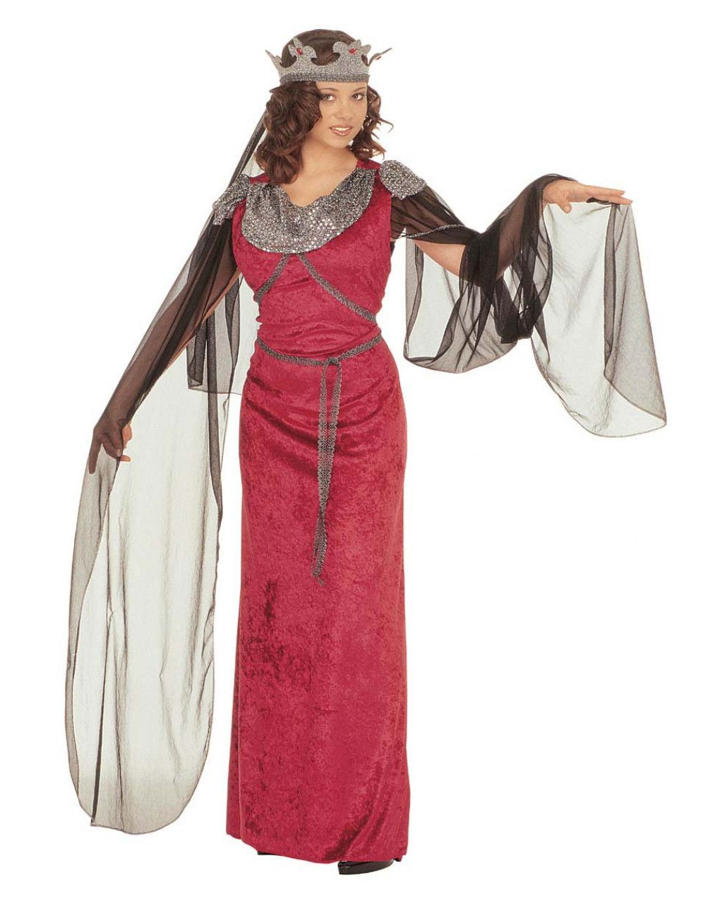 Mittelalter Kostüm Guinevere für Halloween One Size