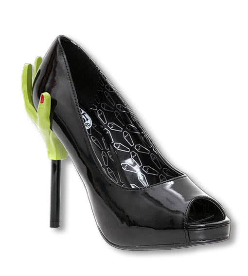 Monster High Heels sexy High Heels Peeptoes Lack High Heels 37