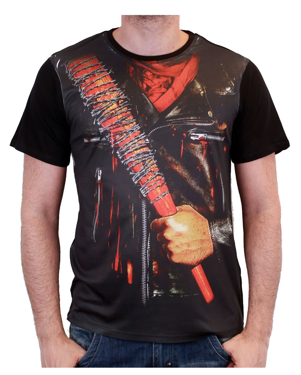 The Walking Dead - Negan T-Shirt  Savior Fanartikel S