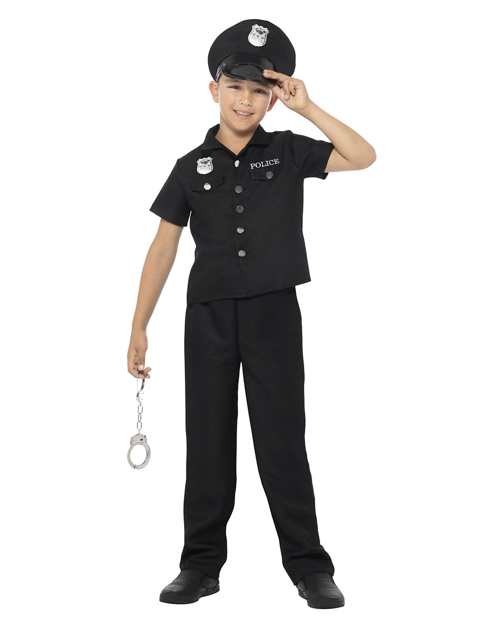 New York Cop Kinderkostüm für Karneval S