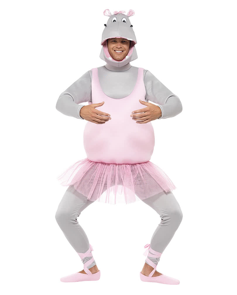 Nilpferd Ballerina Kostüm Tierkostüm Männer Ballet Kostüm
