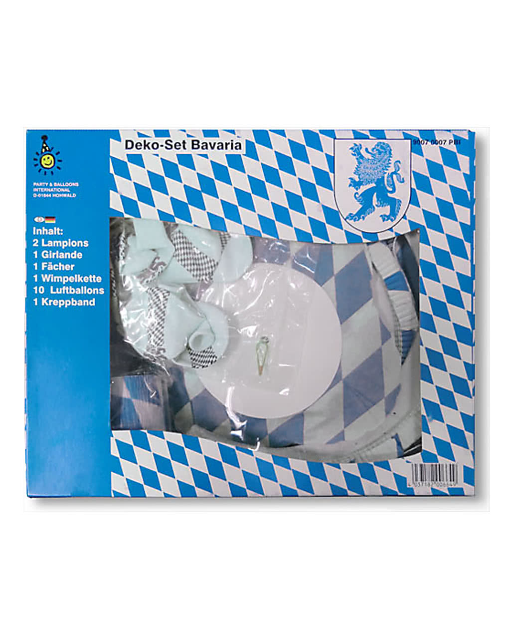 Deko Set Bayern 16-teilig Oktoberfest Deko