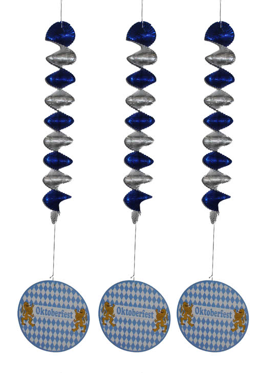 Rotorspirale Oktoberfest 3 St. ◆◇ für Bierfest