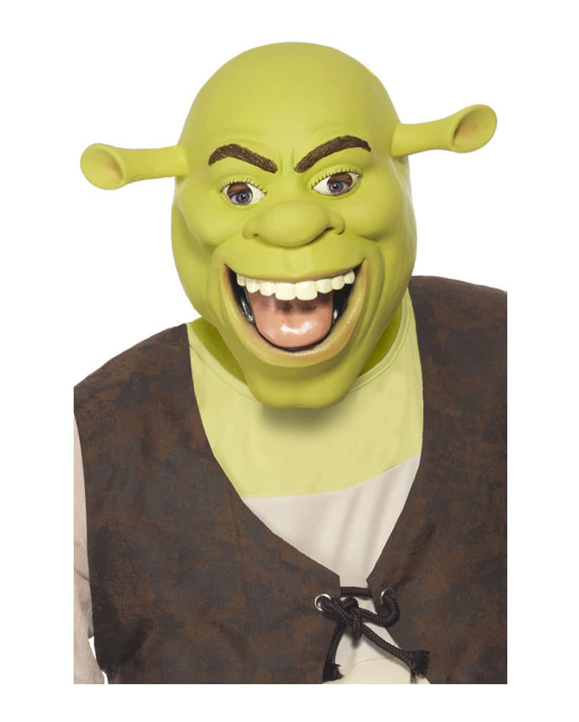 Original Shrek Latex Maske als lizenzierter Shrek Fanartikel