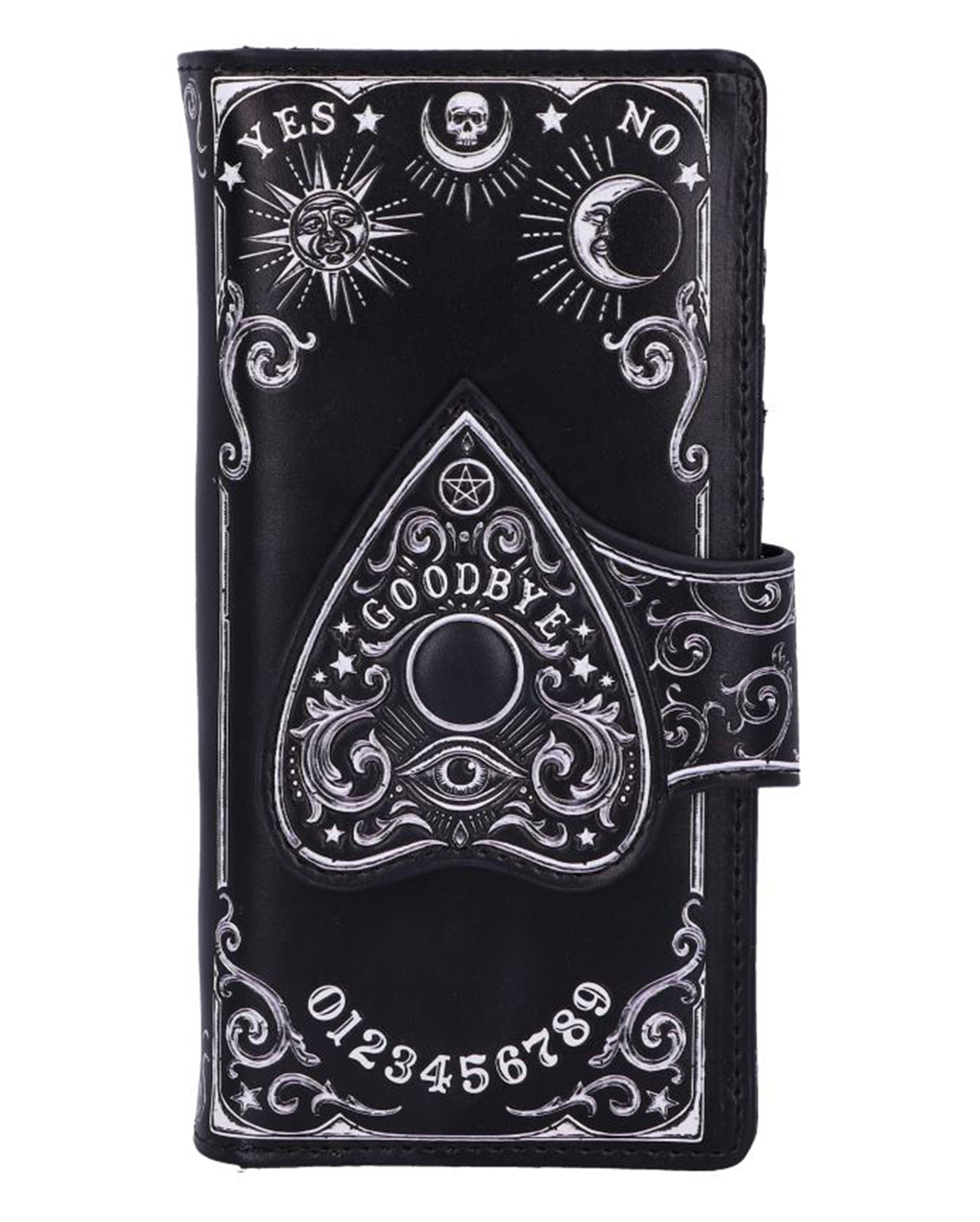 Ouija Brett Planchette Geldbeutel 18,5cm Gothic Mode