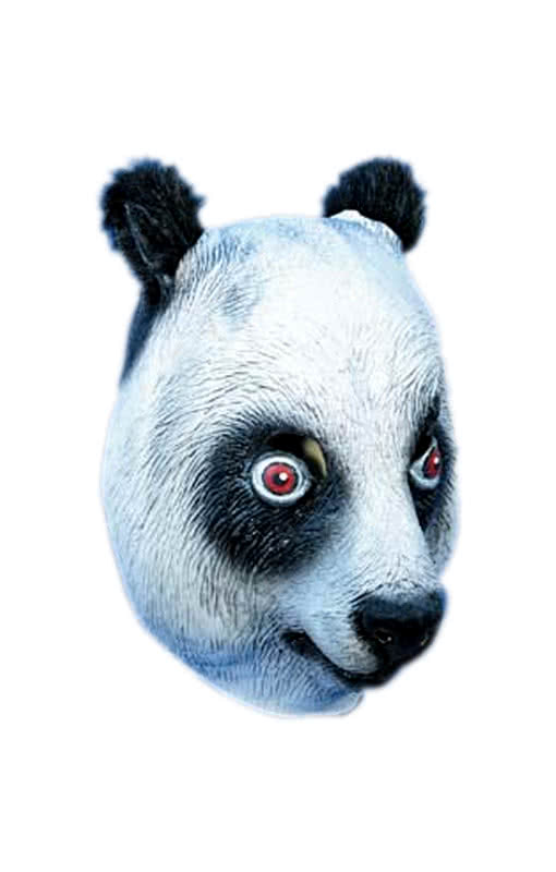 Panda Maske Latex Cro Maske