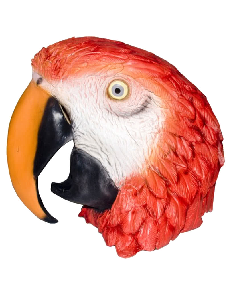 Papagei Latex Maske Latex Tiermasken