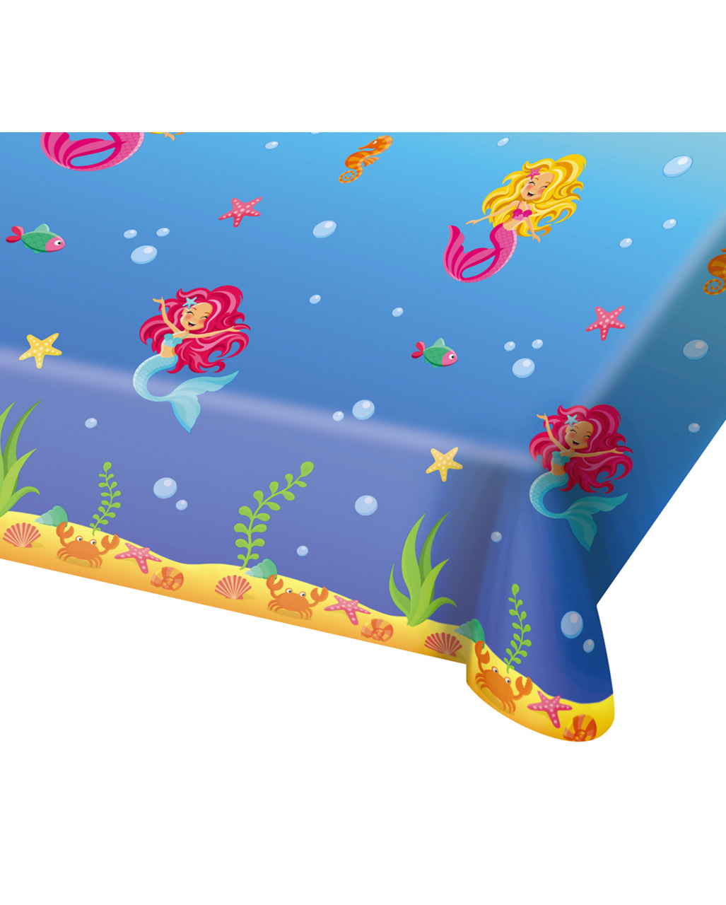 Party Tischdecke Meerjungfrau für Kindergeburtstage