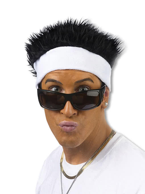 Checker Perücke Jersey -Herren Perücken-Rapper Outfit