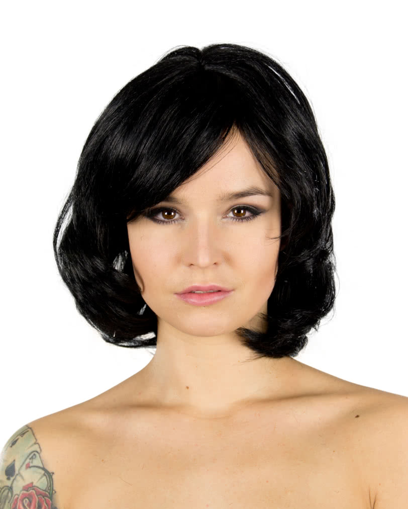 Perücke Chantel schwarz Elegante Perücken für Damen