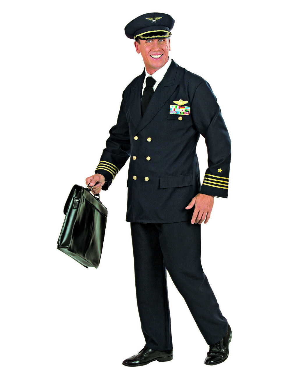 Piloten Uniform Kostüm  Berufskostüme kaufen L