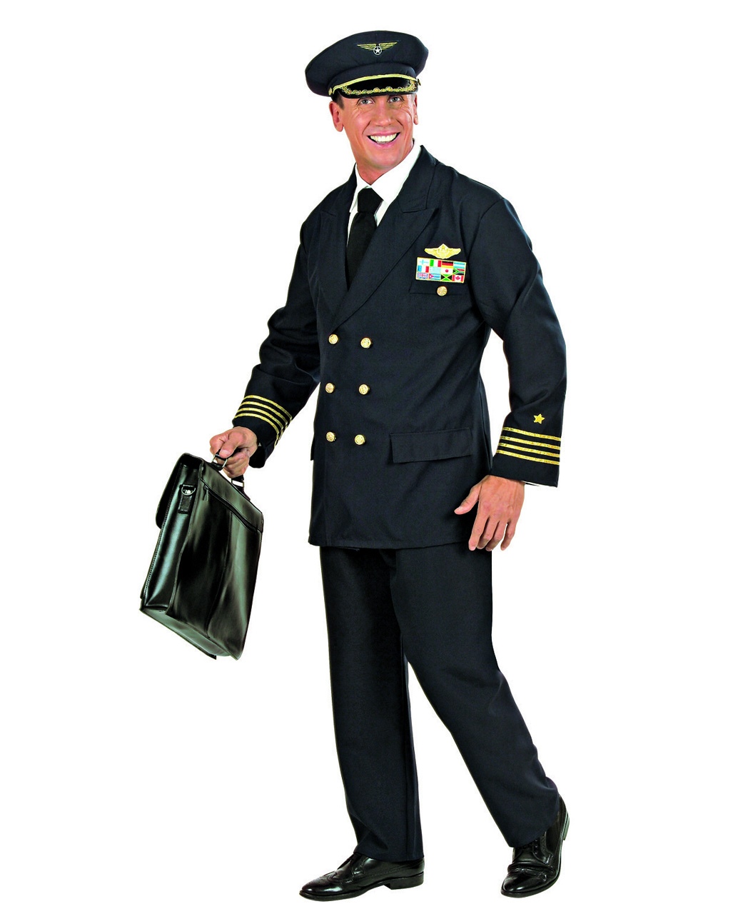 Piloten Uniform Kostüm Berufskostüme kaufen L