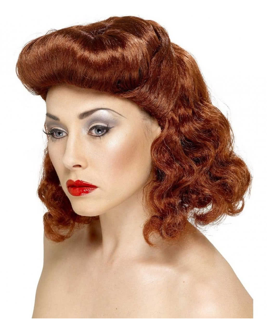 Pin Up Girl Perücke   Rockabilly Damenperücke