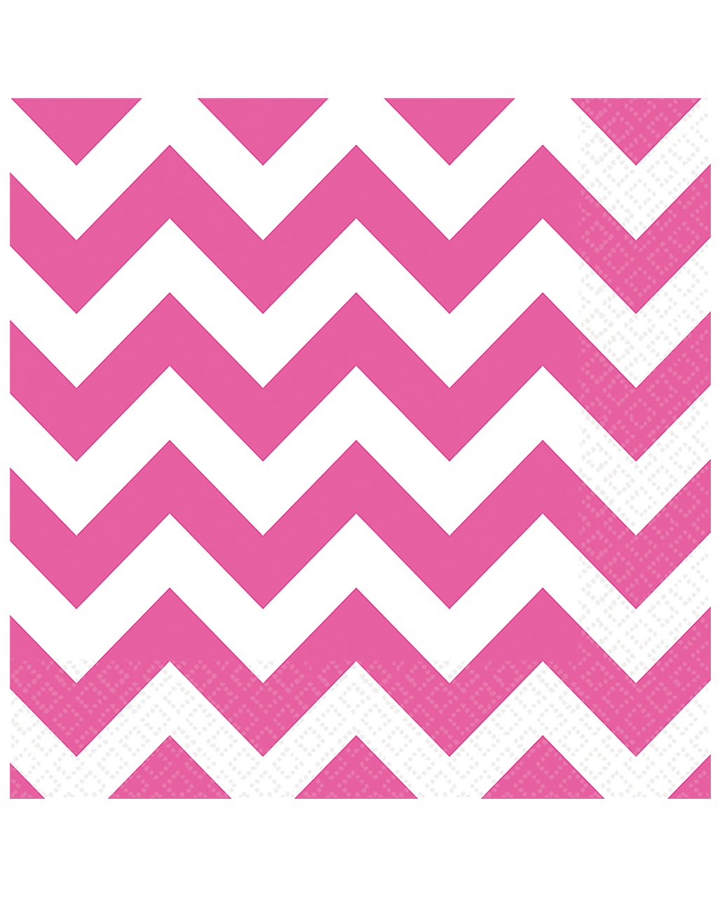 Pinke Zick-Zack Servietten 20 St. kaufen ✿