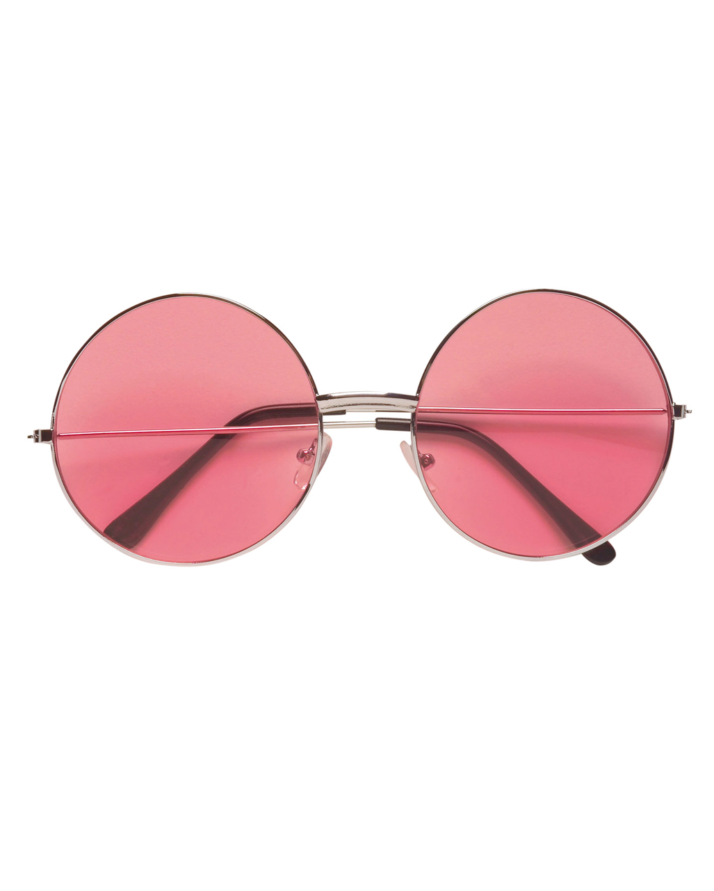 Pinke 70er Sonnenbrille  Günstig Hippie Brillen kaufen