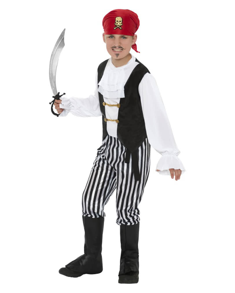 Piraten Kinderkostüm Seeräuber Kostüm für Kinder L