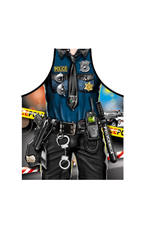 Policeman Schürze Polizei Schürze für Hobby Cops