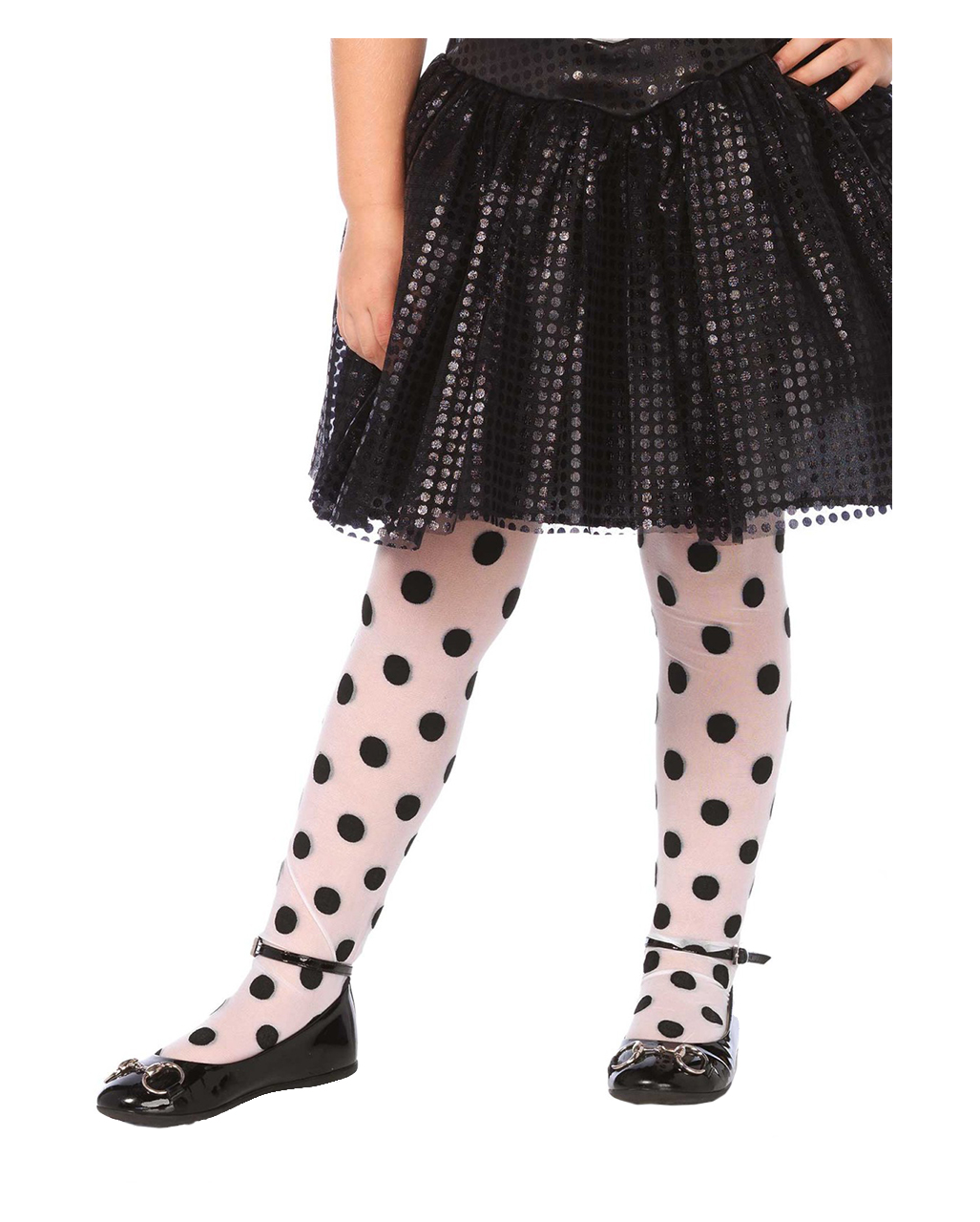 Polkadot Strumpfhose für Kinder als Kostümzubehör ❤