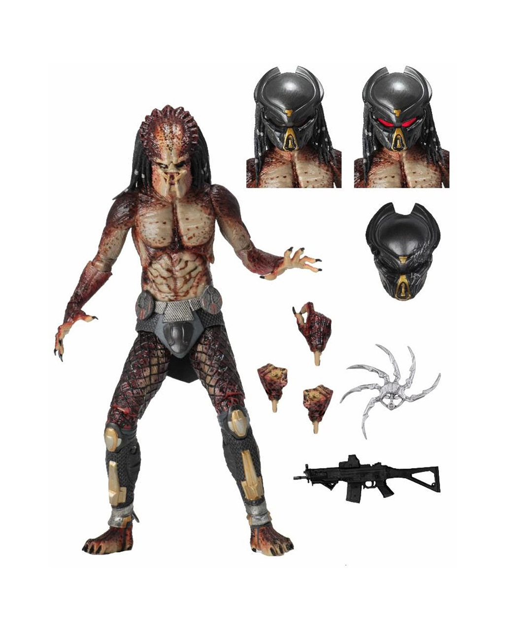 Predator Action Figur 18 cm 9 tlg für Alien Fans