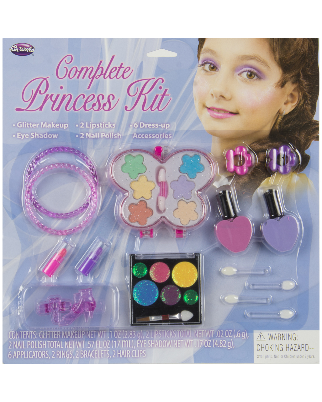 Prinzessin Kinderschmink Set 10-tlg. ❤