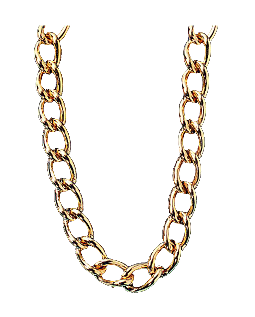 Prolo Kette gold Panzerkette Kostümzubehör