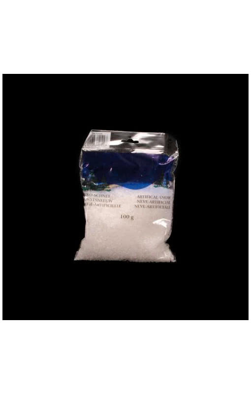 Pulverschnee 100 Gramm als Weihnachs Deko