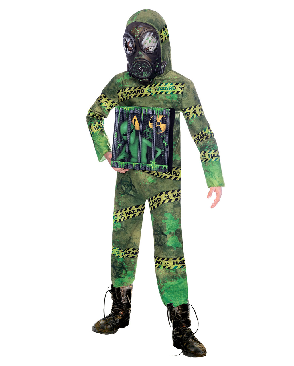 Quarantäne Zombie Alien Kinderkostüm kaufen M 6-8 Jahre