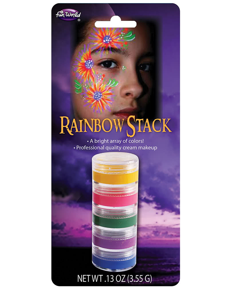 Rainbow Make-up Set   Make Up in Regenbogenfarben