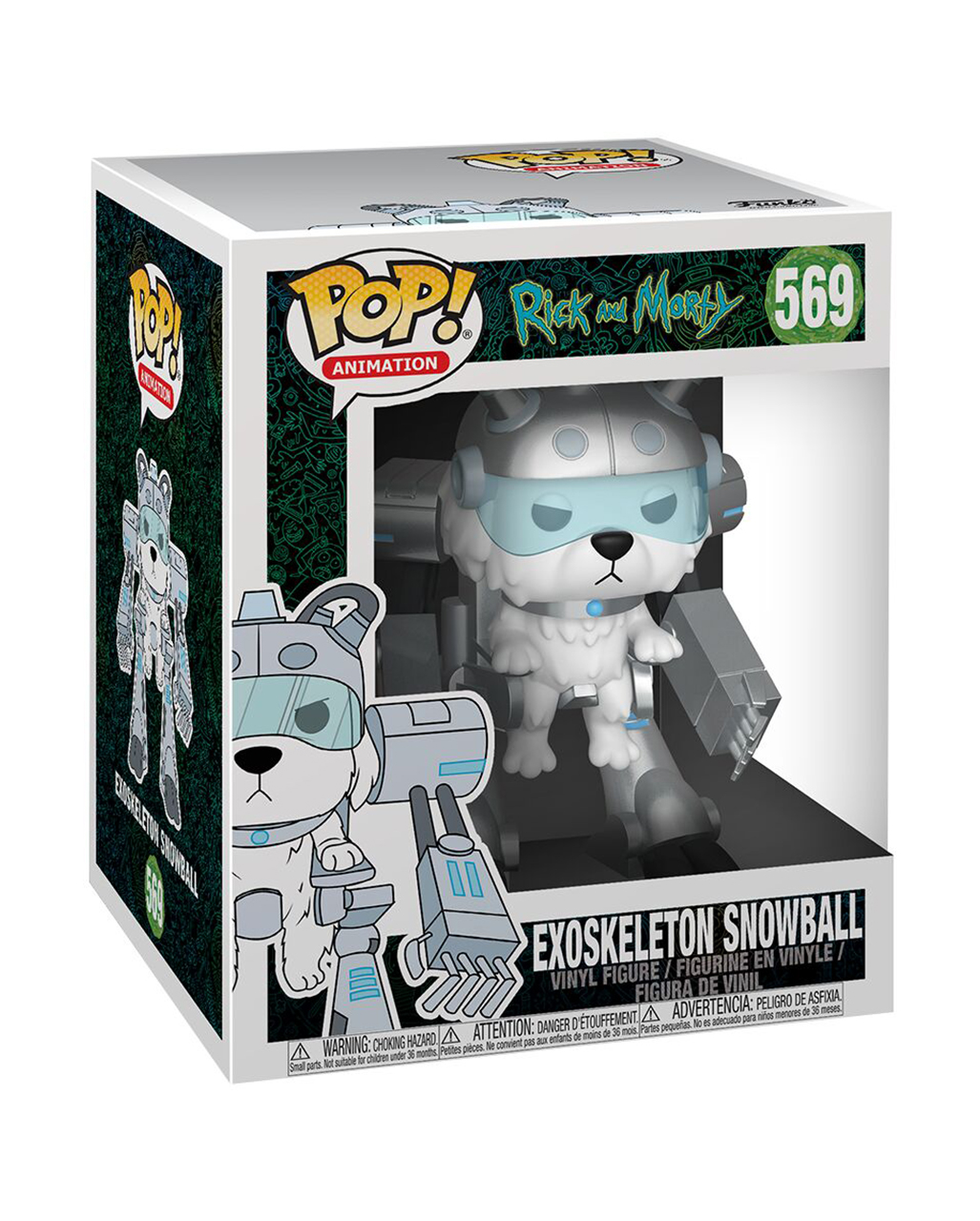 Rick and Morty Exoskeleton Snowball Funko POP! ★