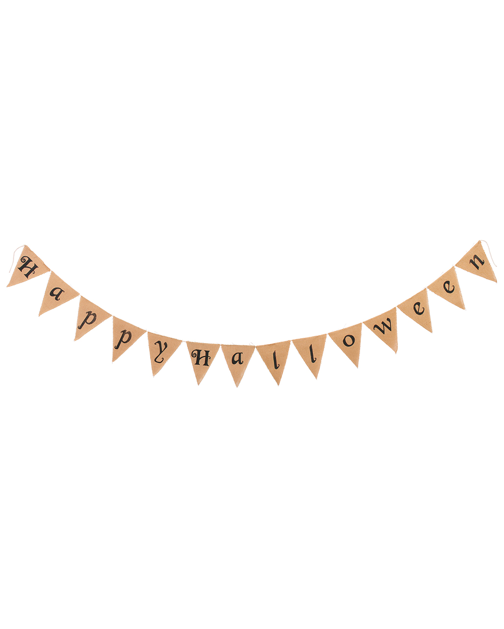 Riesige Happy Halloween Jute Girlande als Dekoration