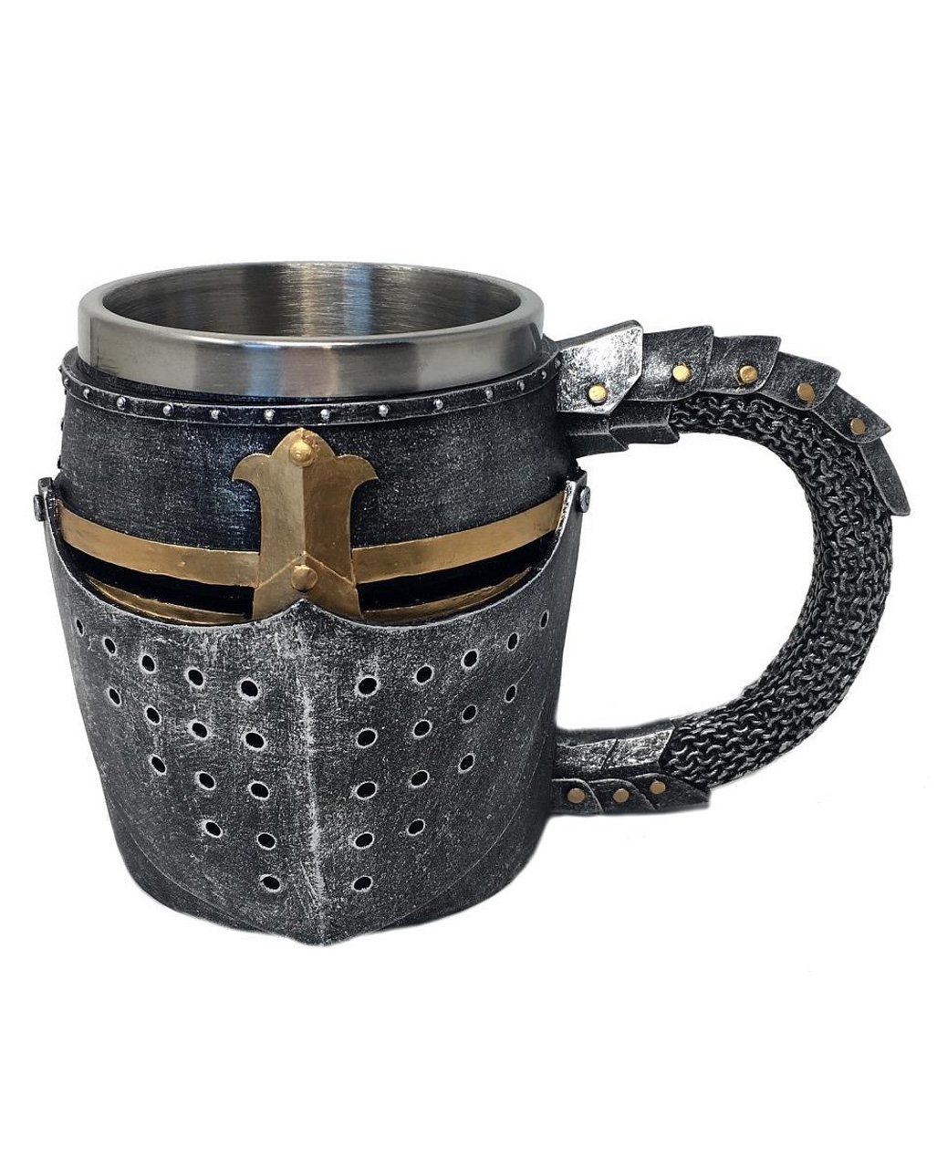 Ritterhelm Krug Mittelalter Deko kaufen