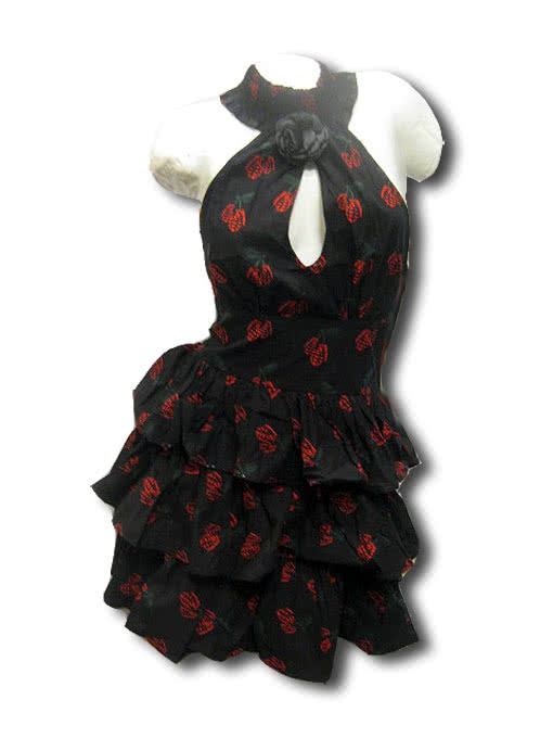 Rockabilly Tattoo Kleid Gr M Rockabilly Kleid 50ziger Jahre Mode