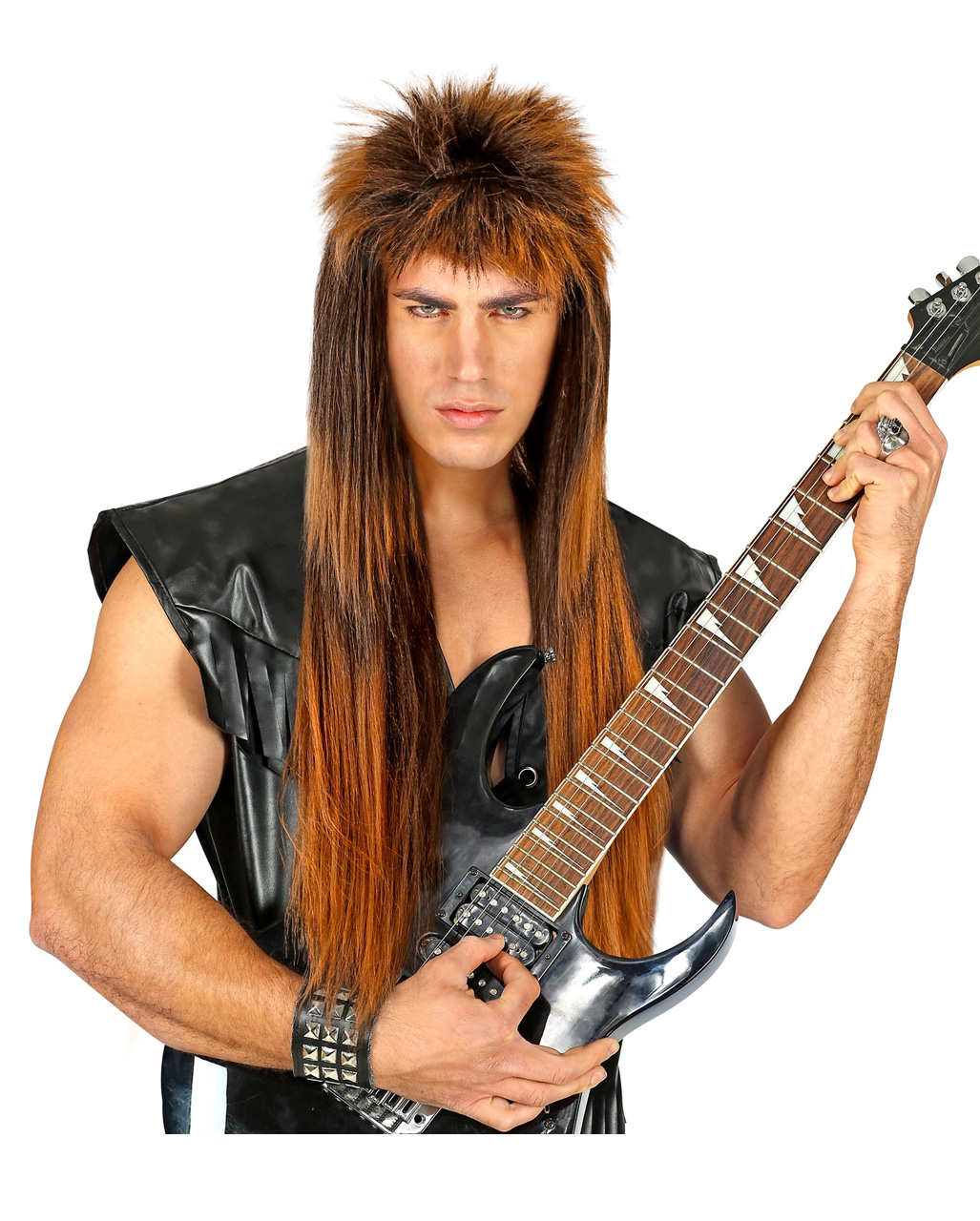 Rockstar Jon Bovi Perücke   Rockstar Perücke  Rocker Perücke