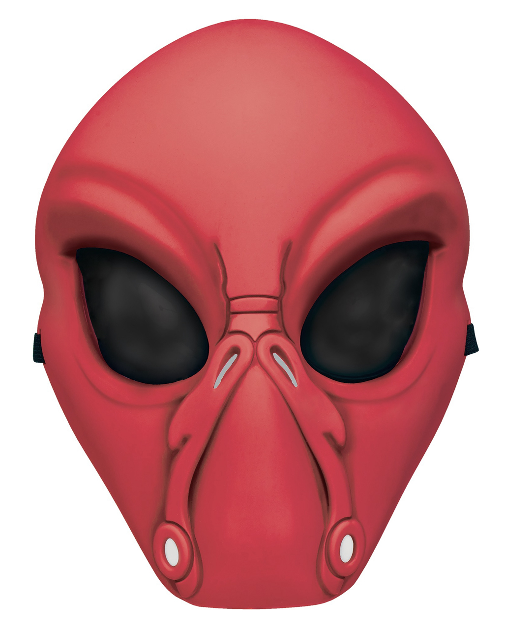 Rote Alien Halbmaske  Sci-Fi Merchandise