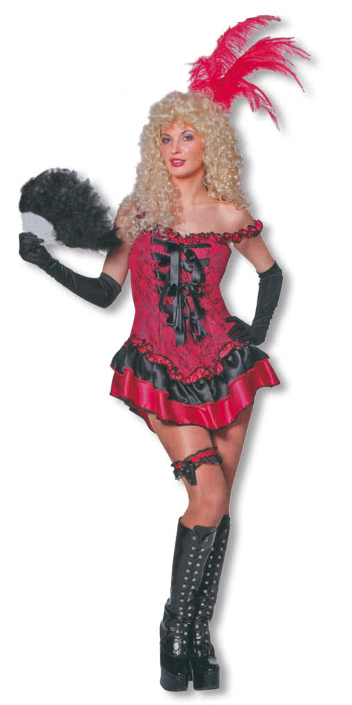 Rote Lady Kostüm Rote Lady, sexy Faschingskostüm, Burlesque, L / 40