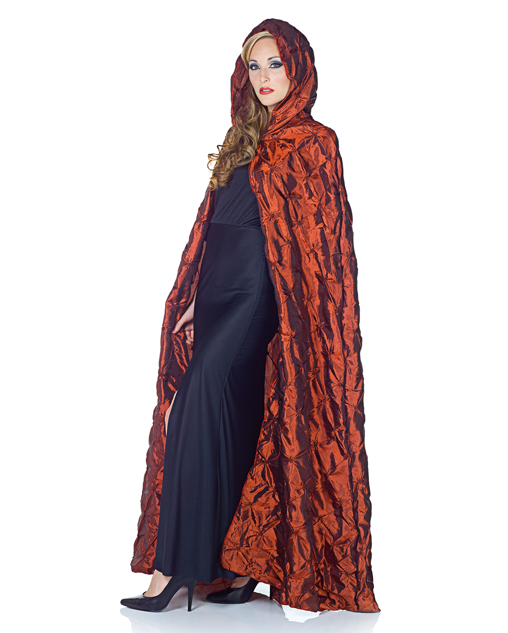 Roter Pintuck Umhang Halloween & Faschingskostüme kaufen